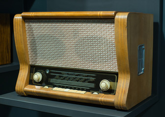 Vintage radio.