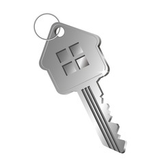 The key in the form of a house