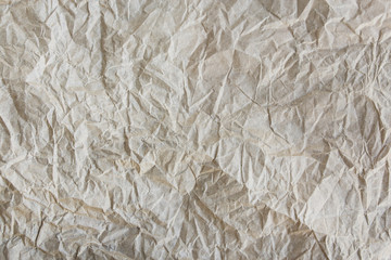 Texture of Crumpled Recycled Paper