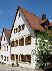 Fototapeta na wymiar Bürgerhaus in Neustadt an der Aisch