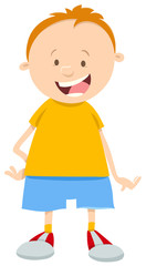 little boy cartoon character
