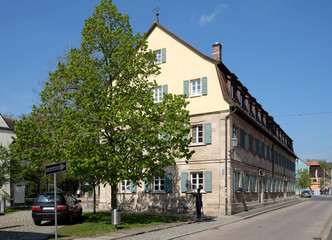 Fototapeta na wymiar Bürgerhaus in Neustadt an der Aisch
