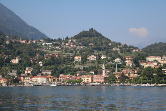 Menaggio at Lake Como in summer, Lombardy Italy