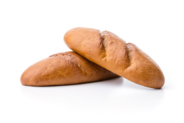 Loaves of white bread