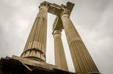 Obraz premium Columns at forum Romanum