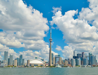 Toronto view from Lake Ontario
