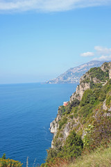 Fototapeta na wymiar Picturesque Amalfi coast. Italy 