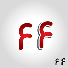 letter f logo, icon and symbol vector illustration