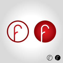 letter f logo, icon and symbol vector illustration