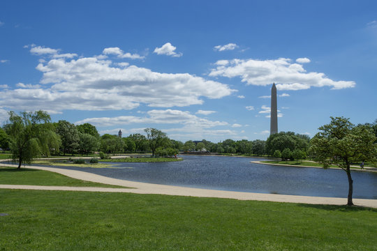 Constitution Gardens In Washington DC