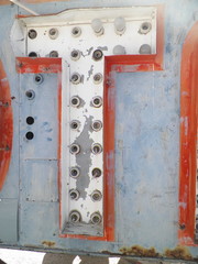 Letter T Vegas Style