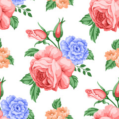 Floral seamless pattern