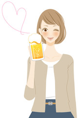 女子会　人物　笑顔