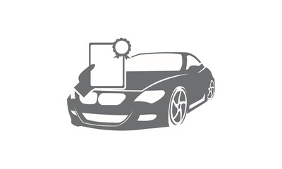 Car Secure Document Agreement Logo