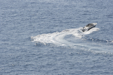 Fototapeta premium Speed boat