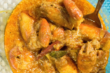 Prawns served in a bowl