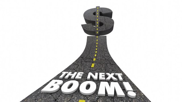 The Next Boom Big Huge Jackpot Market Opportunity Road 3d Animation