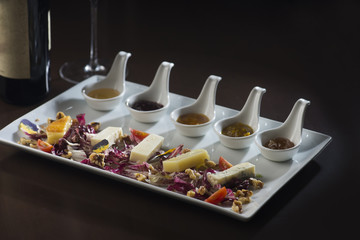 various assortment of italian cheese