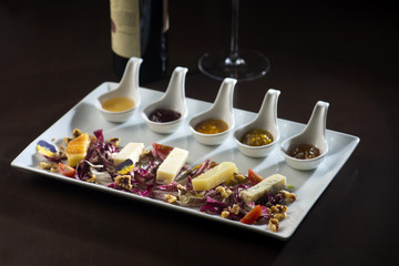 various assortment of italian cheese