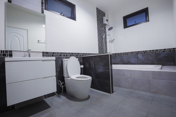 modern bathroom interior