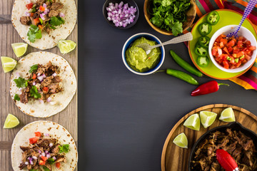 Pulled pork carnitas