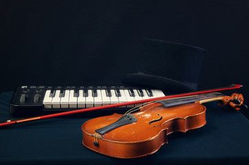 instrument of musician