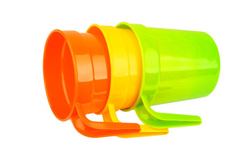 Fototapeta premium Color plastic mug