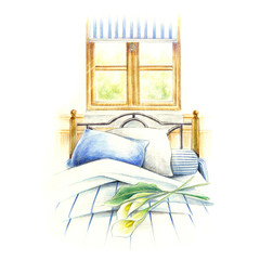 心地よいベッドルーム