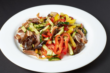 Salad Pig Ears. Asian food. Asian cuisine.