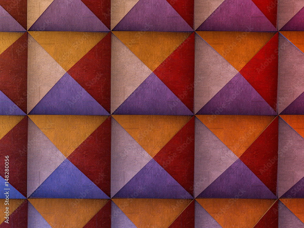 Poster abstract background for design. 3d rendering