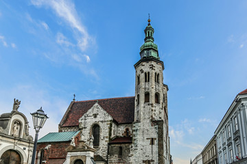 Fototapeta na wymiar St. Andreaskirche in Krakau