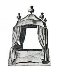 Four-poster bed © Juulijs