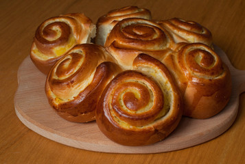 Delicious and beautiful rose puff pastries