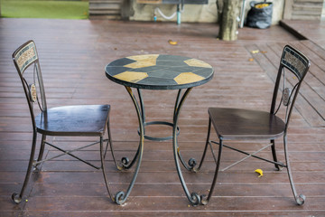 Coffee table outdoor