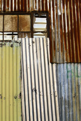 Corrugated metal