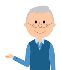 シニア男性　説明