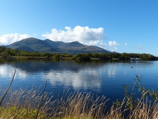 Lake landscape Killarney National Park Kerry Ireland 
