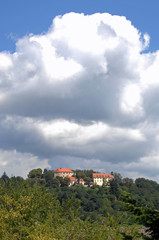 Fototapeta na wymiar Schloss Reichenbach in Reichelsheim Odenwaldkreis Hessen