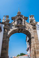 Obraz premium 18th century Arco da Porta Nova (New City Gate). Braga Portugal.