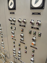 Control panel nuclear reactor