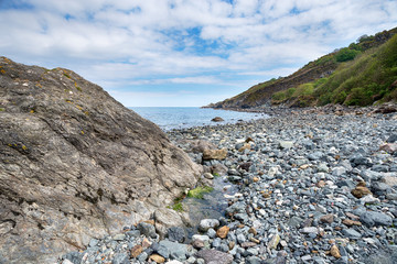 Fototapeta premium The Beach at Porthallow in Cornwall