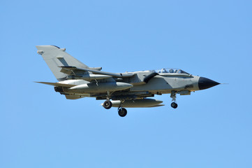 Fighter Plane Panavia Tornado landing
