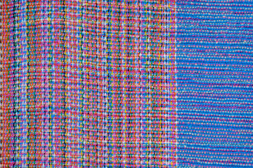 Texture of handmade Thai style cloth.