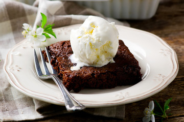 microwave chocolate  brownies