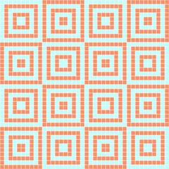 Seamless vector decorative geometric pattern. ethnic endless background with ornamental decorative elements with traditional etnic motives, tribal geometric figures. Print for wrapping, background