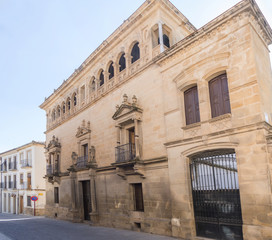 Obraz premium Vela de los Cobos Palace, Ubeda, Spain