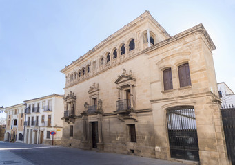 Fototapeta na wymiar Vela de los Cobos Palace, Ubeda, Spain