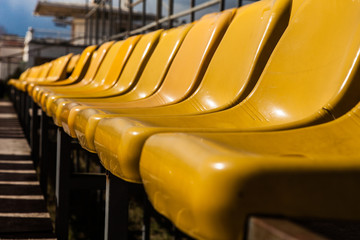 Obraz premium Yellow Seats