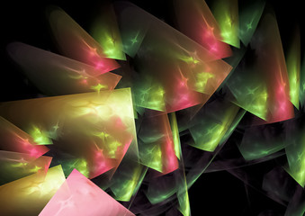 Obraz premium Fractal art background for creative design.