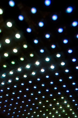 Multiple colourful LED lights